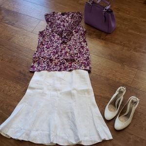 Ann Taylor ruffle top